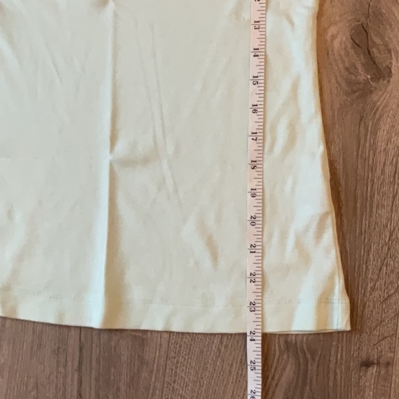 HALOGEN Mint Green Scoop neck T Shirt. - Picture 5 of 5